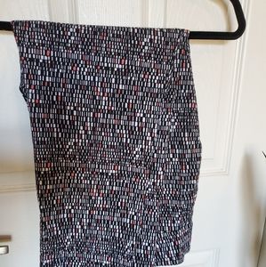 Slim ankle length pants